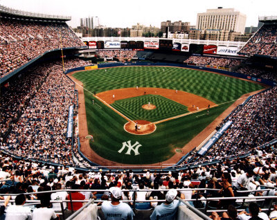 (Hubby insisted Yankee Stadium